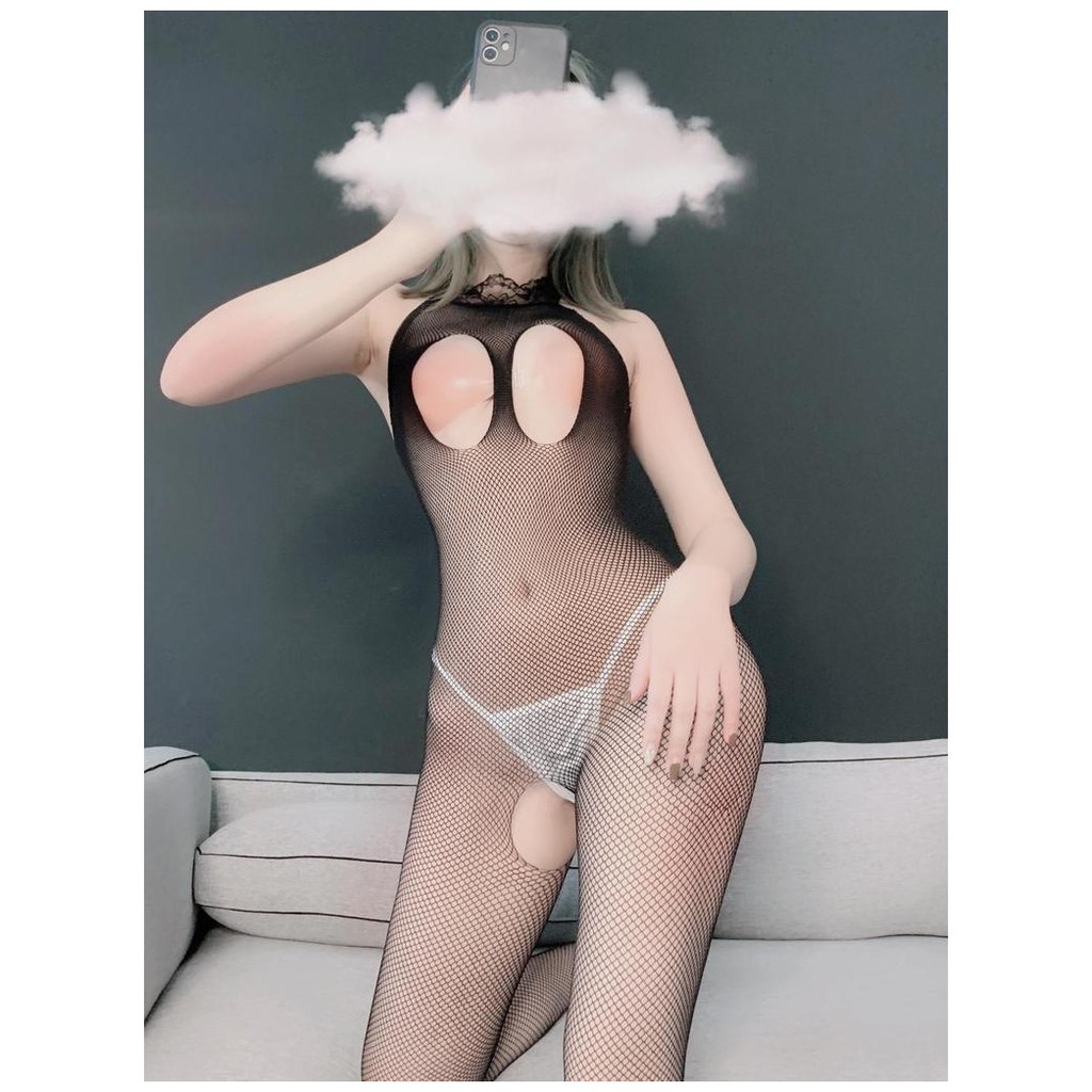 Đồ ngủ sexy cosplay dạng lưới xuyên thấu - đồ lót hở đáy gợi cảm | BigBuy360 - bigbuy360.vn