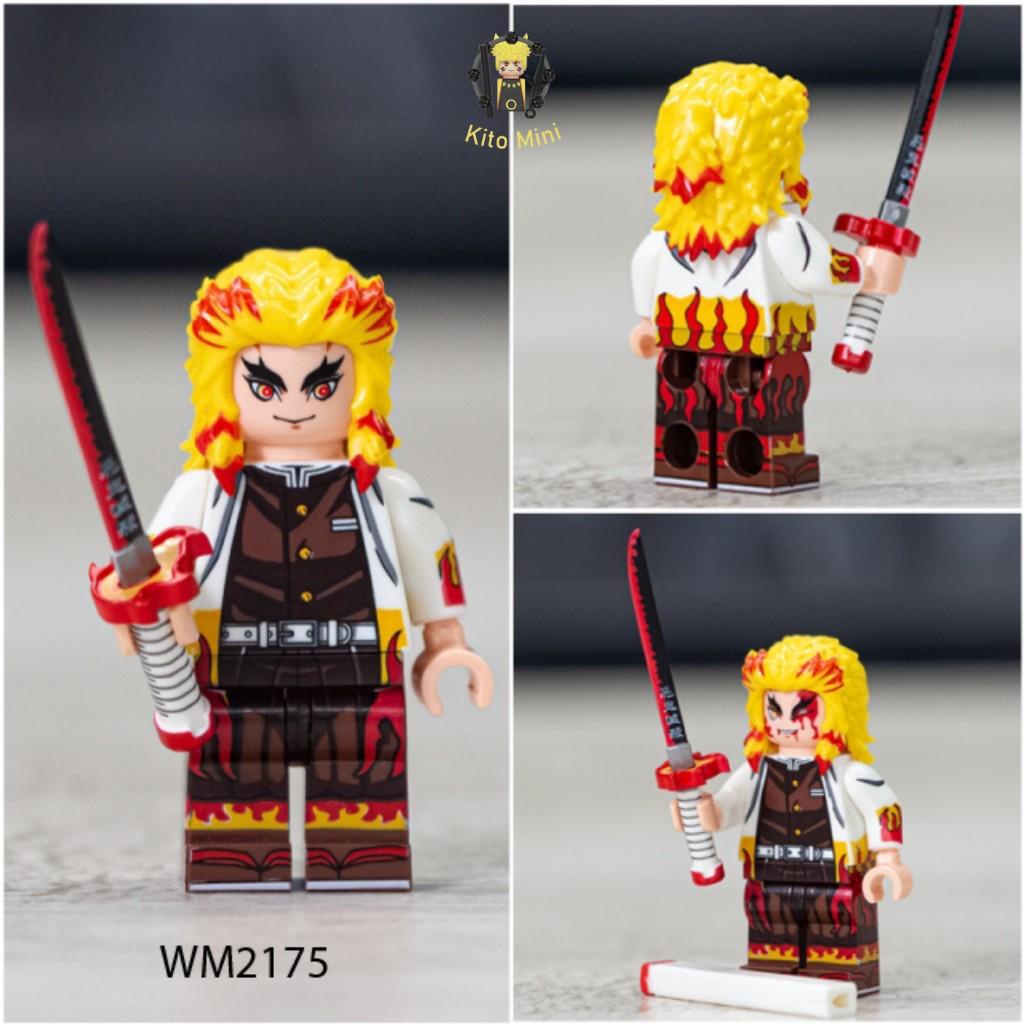 Minifigures Demon Slayer Lắp Ráp Mô Hình Nhân Vật Truyện Tranh Hoạt Hình Thanh Diệt Quỷ WM6116