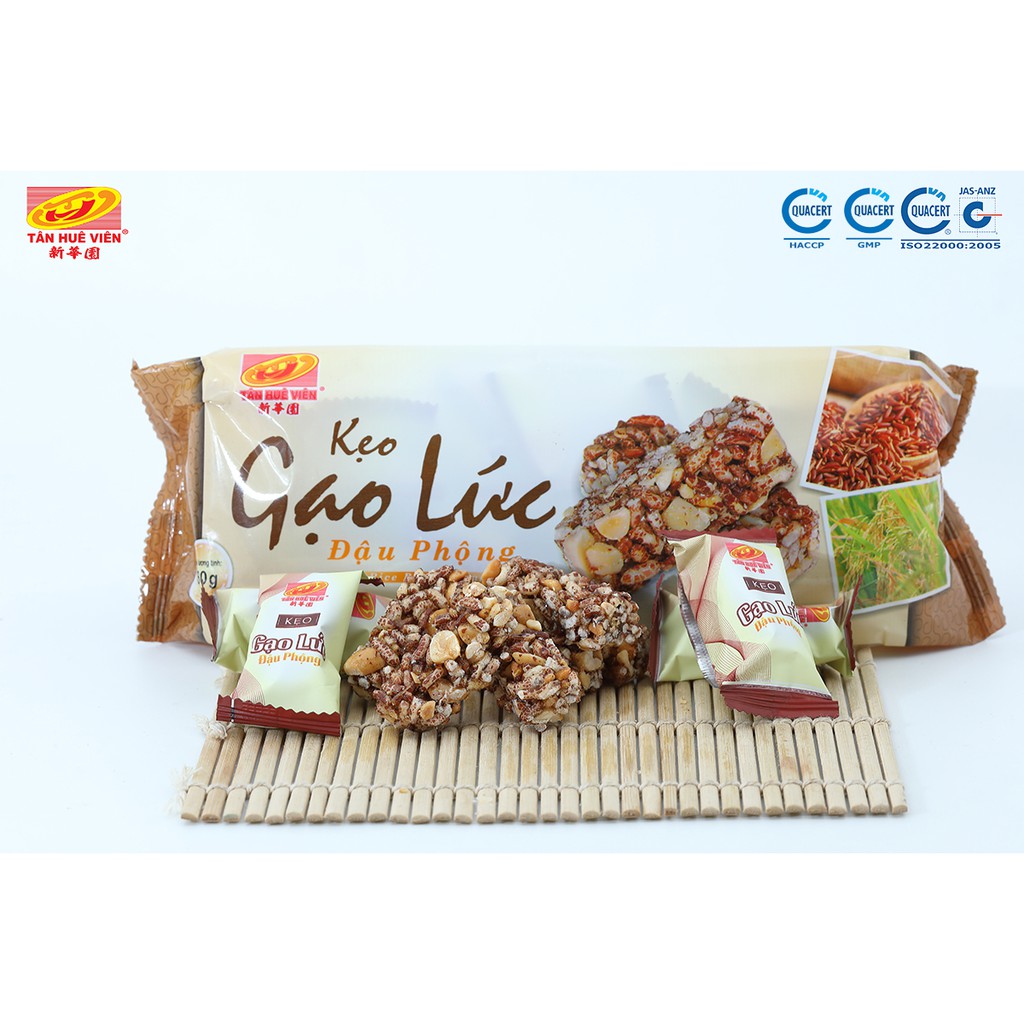 KẸO GẠO LỨT ĐẬU PHỘNG TÂN HUÊ VIÊN- Gói 250g