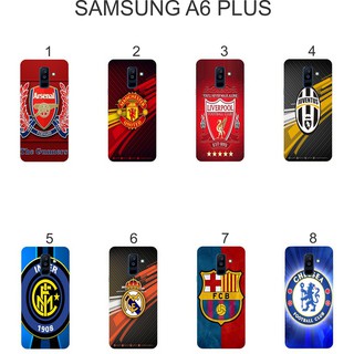 Ốp lưng Samsung A6 Plus dẻo in hình Câu Lạc Bộ Bóng Đá