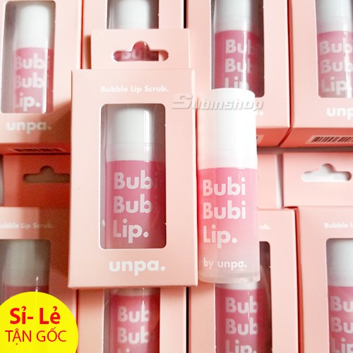 TẨY TẾ BÀO CHẾT MÔI SỦI BỌT UNPA BUBI BUBI LIP