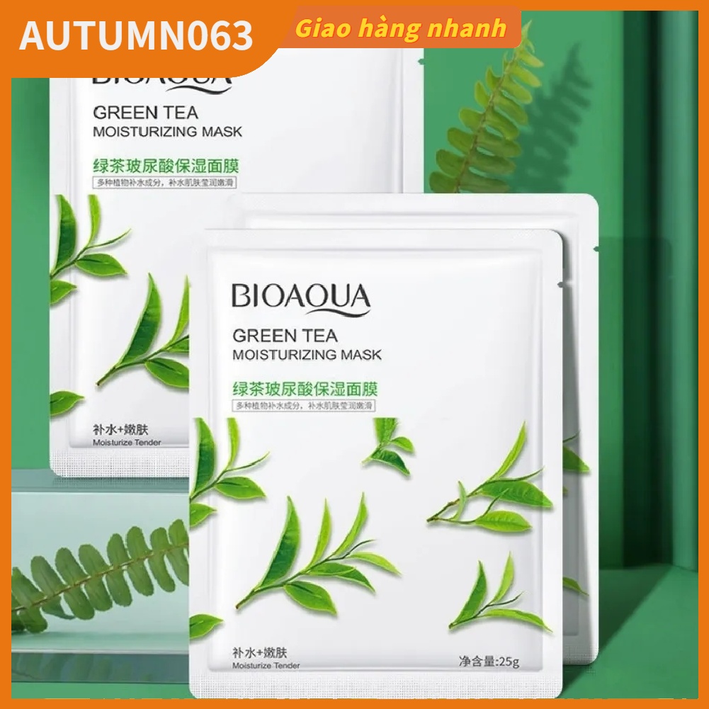 Hàng giao ngay Mặt Nạ Trà Xanh Dưỡng Ẩm Da Mặt Mùa 25g