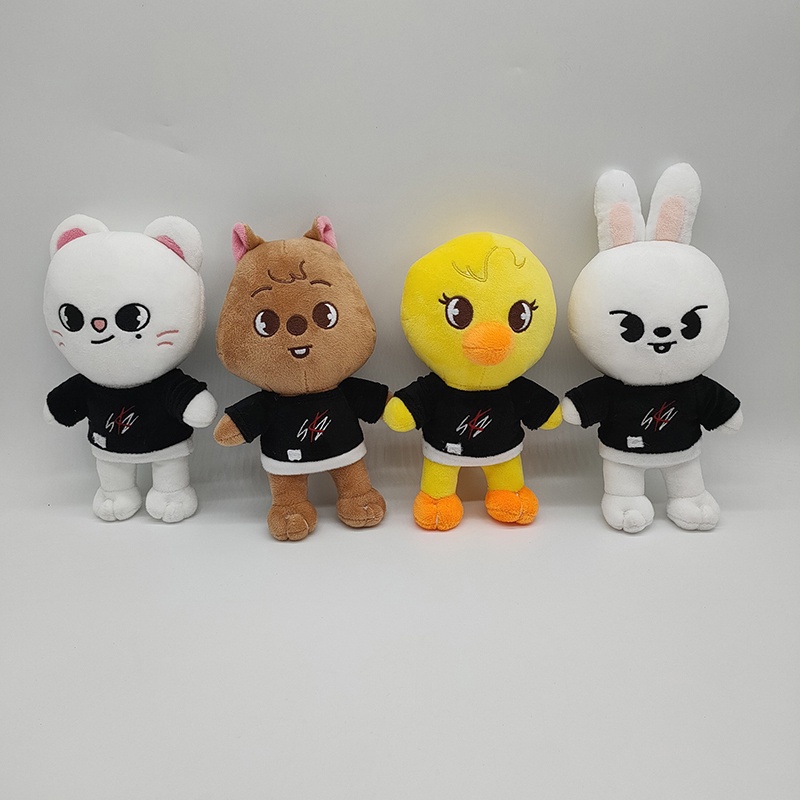 Skzoo Đồ chơi sang trọng KPOP Stray Kids Star Phim hoạt hình Búp bê sang trọng Búp Bê Trẻ Em Quà Tặng