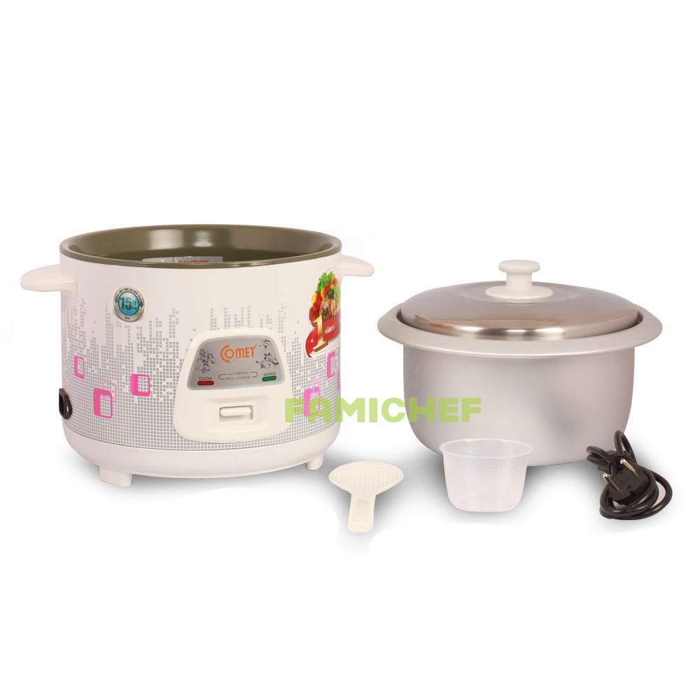 Nồi cơm điện nắp rời Comet CM8019 1.8 lít | BigBuy360 - bigbuy360.vn
