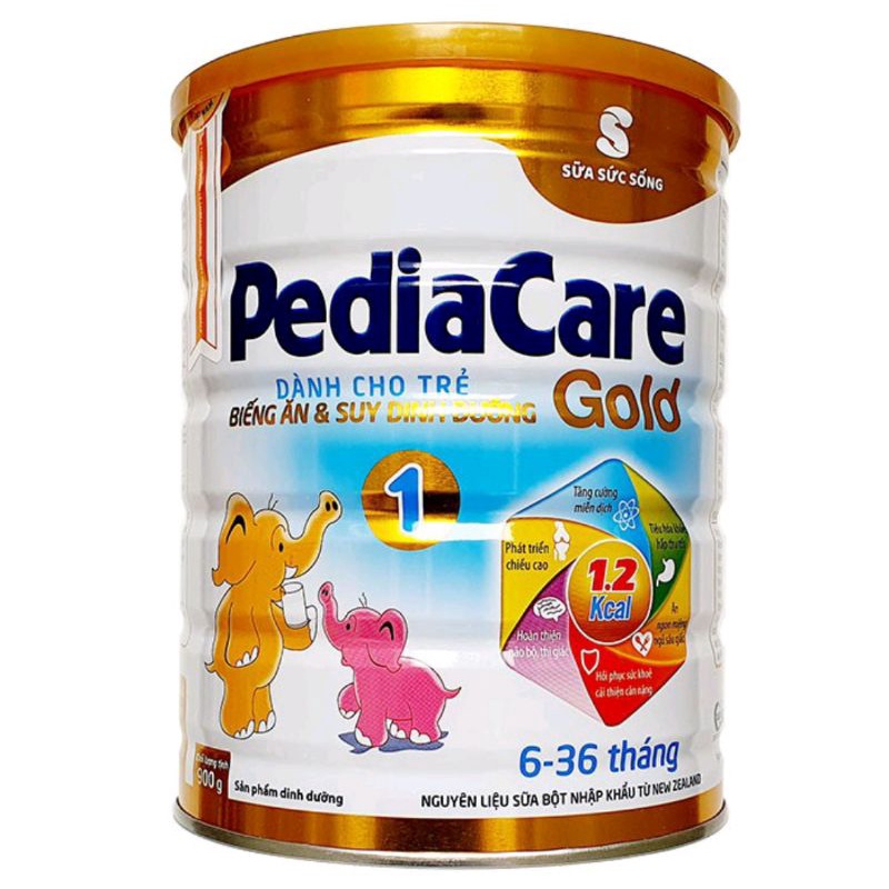 sữa bột pediacare gold 1 900g