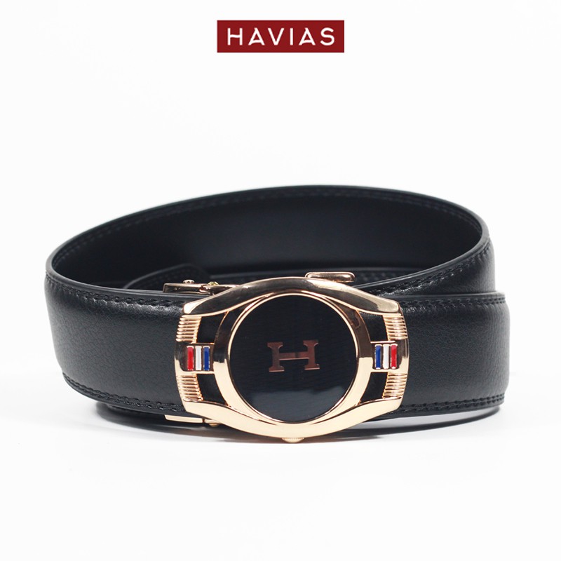 SIGN2 HAVIAS dây nịt thắt lưng kiểu dáng sang trọng da bò Nappa nhập khẩu 100%