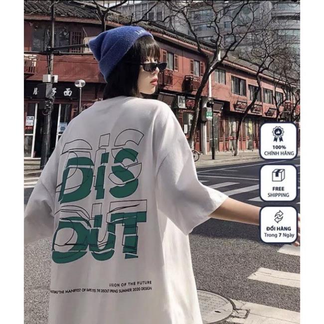 Áo Thun Nam Nữ  Form Rộng Hàn Quốc Disout Vải Dày Mịn Thoáng Mát Thiết Kế Thời Trang Kiểu Dáng Năng Động Trẻ Trung