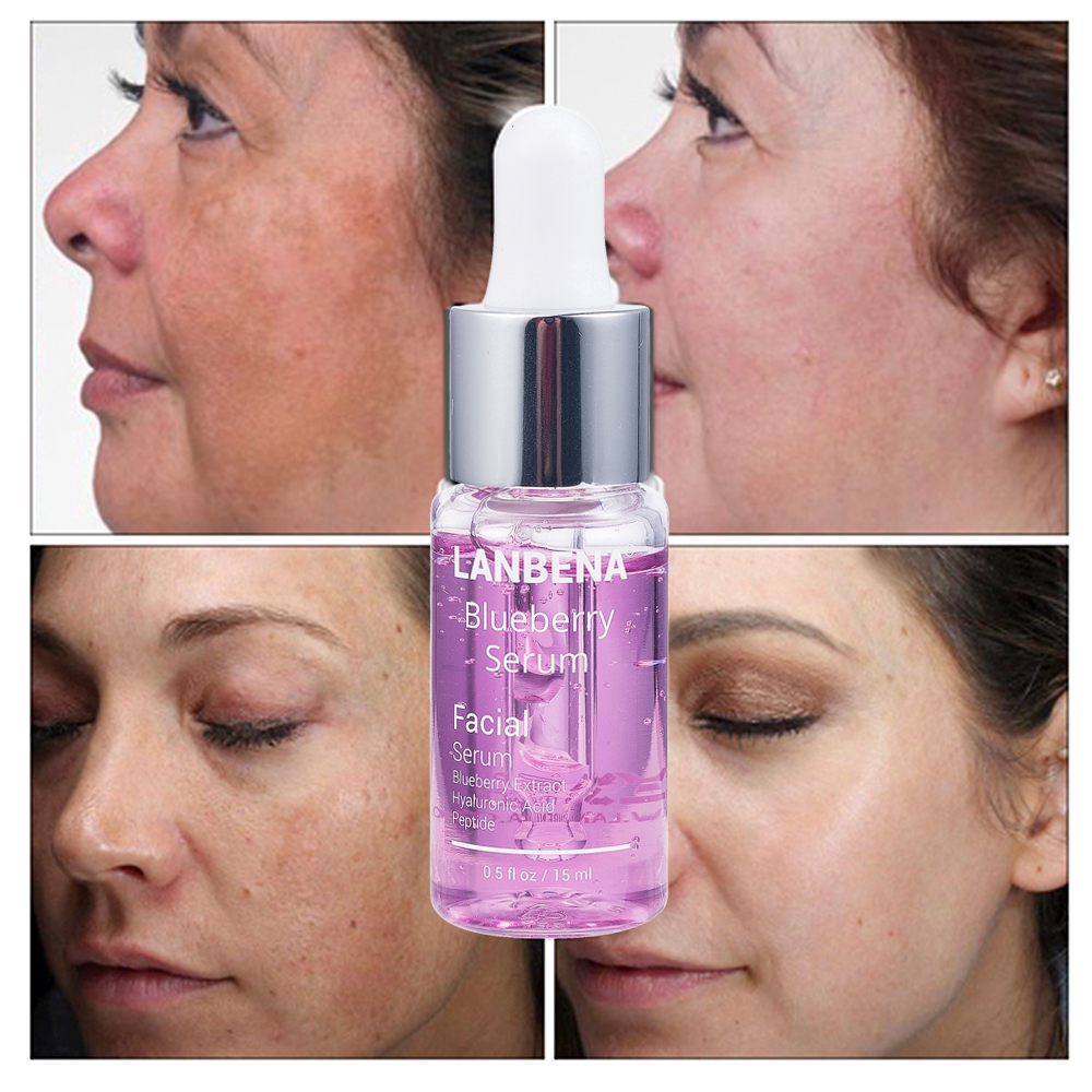 [Hàng mới về] Serum Lanbena với 6 peptide/vàng 24k/vitamin E/ Hyaluronic Acid 15ml chống lão hóa da