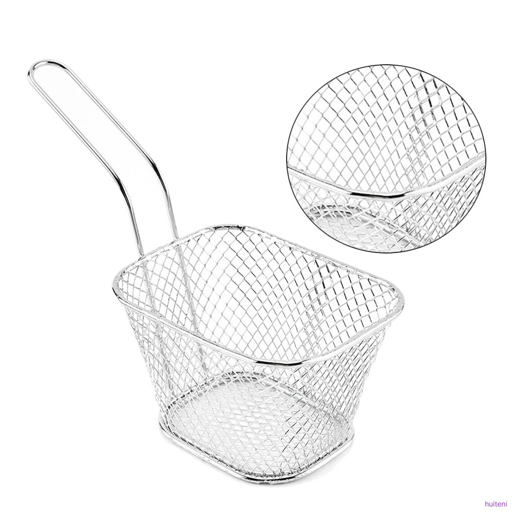Rổ Chiên Khoai Tây Bằng Thép Không Gỉ