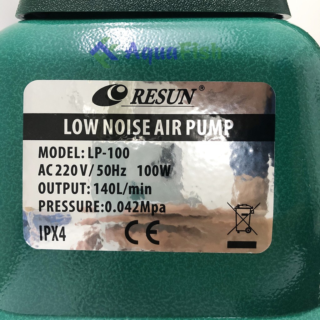 Máy Sục Khí Resun LP 100 Chuyên Dụng Cho Hồ Cá Koi, Bể Cá Rồng (tiếng ồn thấp, tiết kiệm điện)