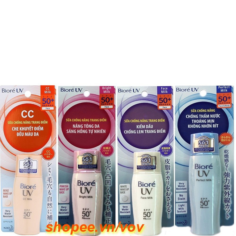Kem Chống Nắng Biore Trắng Mịn Giảm Nhờn 30ml 100% chính hãng, vov cung cấp và bảo trợ.