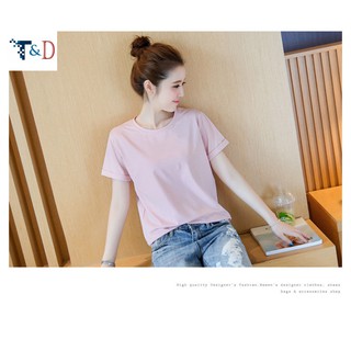 Km Áo thun trƠn nỮ thỜi trang nhiỀu mÀu hàng chọn