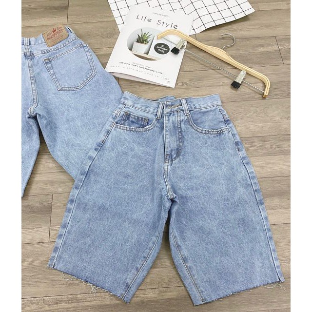 Quần Ngố Jean nữ Trơn 03 HÌNH THẬT cao cấp có sẵn Chiwawa shop