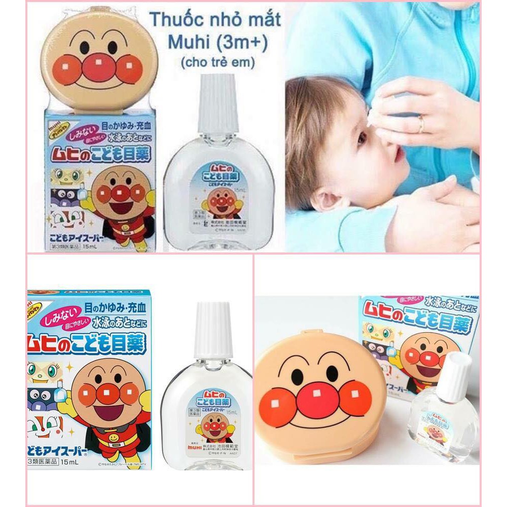 Nhỏ Mắt Muhi Nhật Bản Cho Trẻ Em Từ 3m+