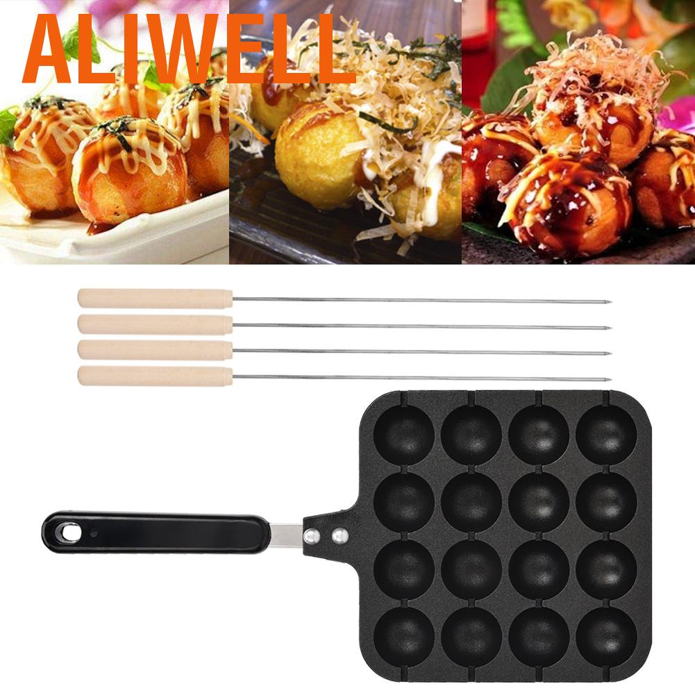 Khuôn làm bánh takoyaki cao cấp độc đáo chống dính