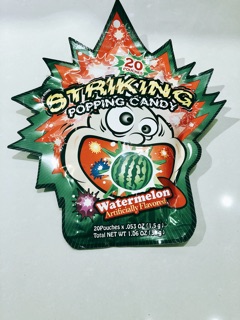 Kẹo Nổ Striking Popping Candy 30g ( 20 gói) ( 10 Mùi)
