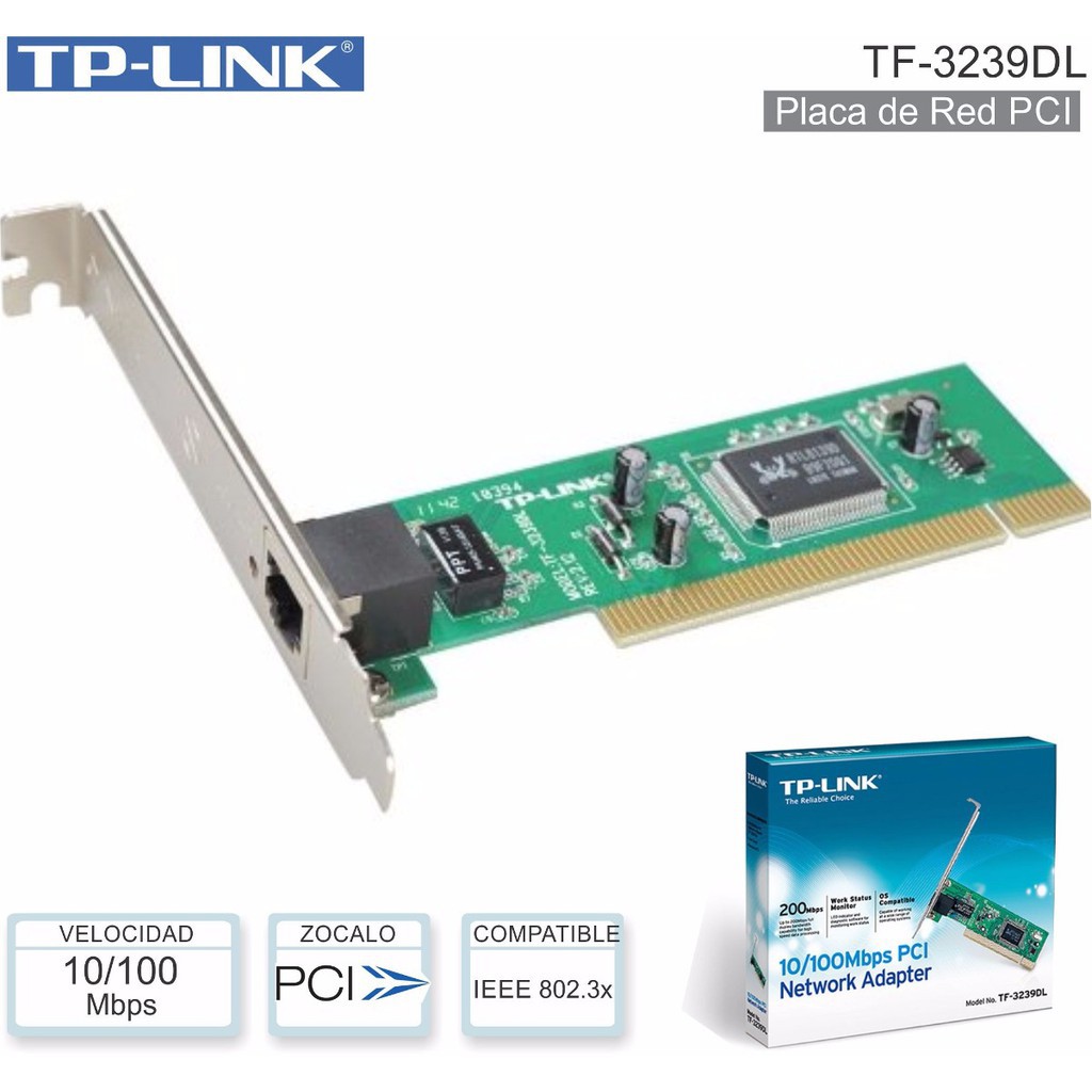 Card Mạng LAN TP-Link PCI Dùng Cho Máy Tính Để Bàn - Hàng chính hãng