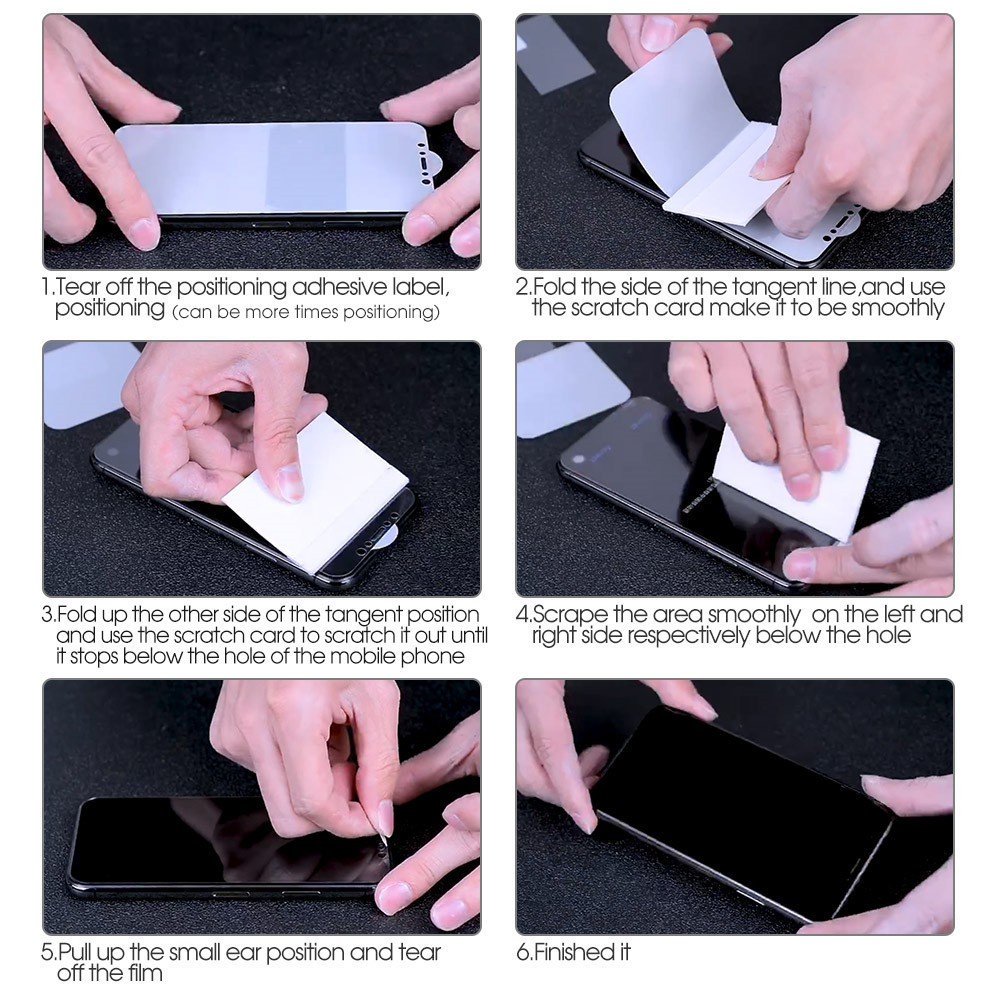 Miếng dán bảo vệ màn hình Hydrogel 2 trong 1 cho Samsung Galaxy A24 A14 A34 A54 A05s S23 FE A33 A53 A73 A72 A52s A32 A22 A50s A30s A20 A30 A11 A12 A13 A23 A31 A51 A71 A02s A03s A04s S20 FE 5G 4G