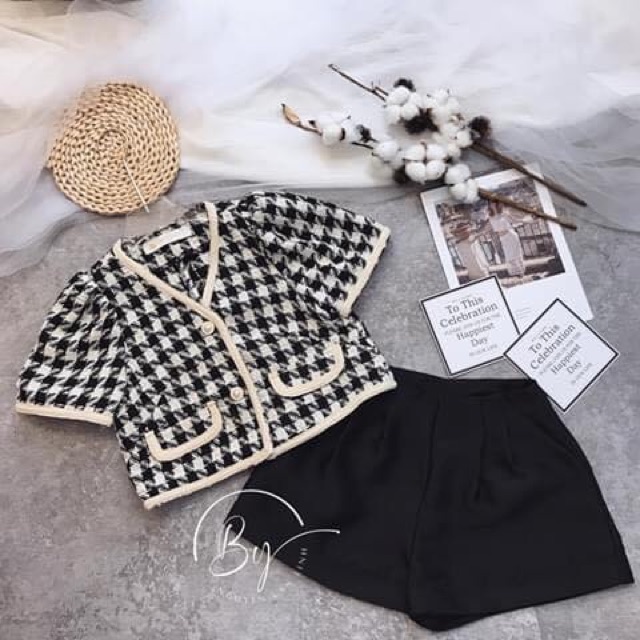 Áo dạ ngắn zic zắc nữ siêu hot (sẵn hàng) | BigBuy360 - bigbuy360.vn