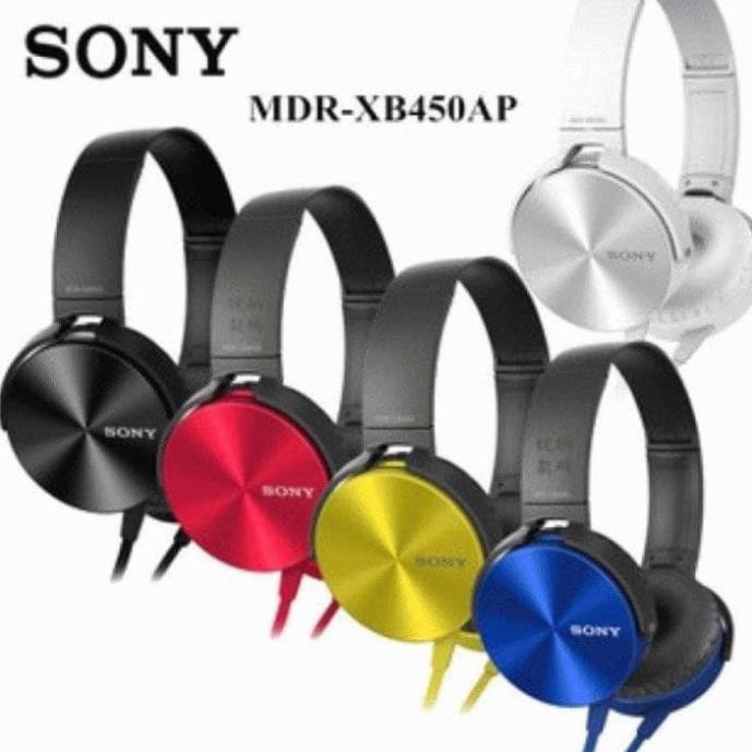 TAI NGHE CHỤP TAI SONY EXTRA BASS MRD - XB450 Bao test âm thanh 15 ngày 5.0