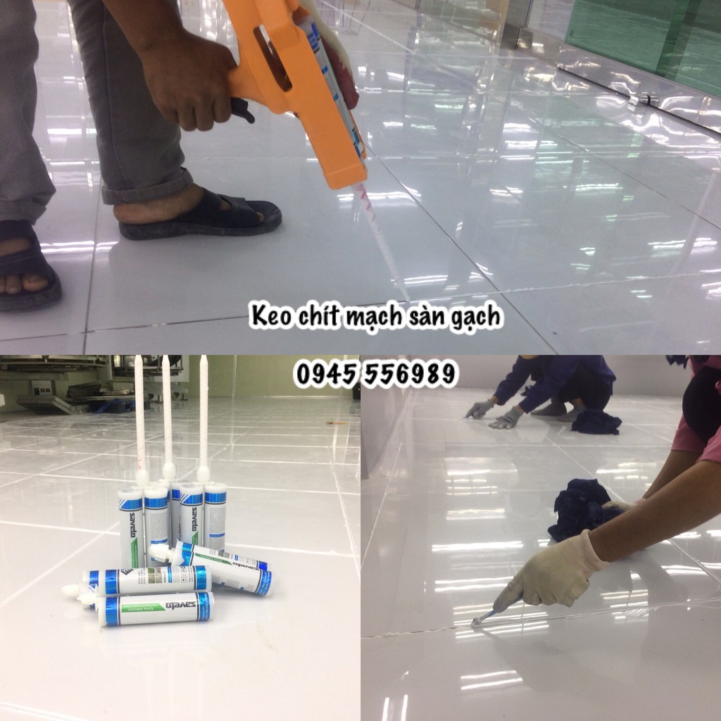 Keo chít mạch gạch Saveto chống thấm tuyệt đối - Epoxy