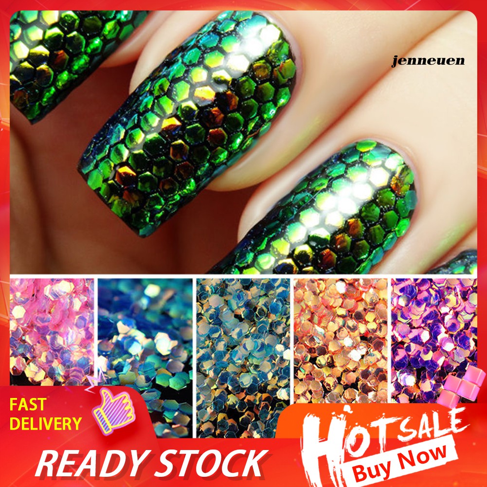 [Hàng mới về] Phụ Kiện Sequins Lấp Lánh Trang Trí Móng Nghệ Thuật