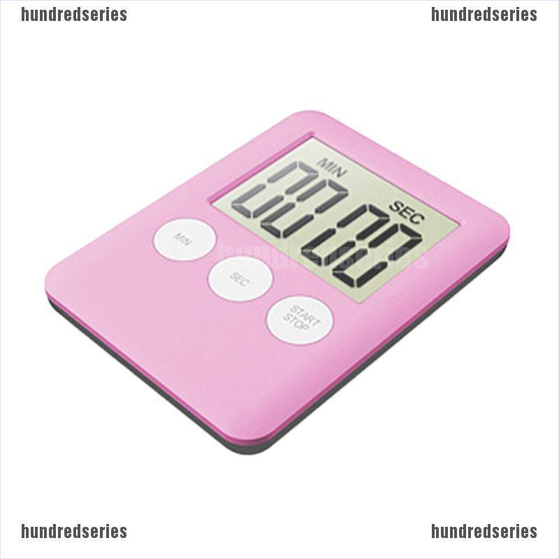 [Hundred] Large LCD Digital Kitchen Cooking Timer Count Down Up Clock Alarm Magnetic [Series]