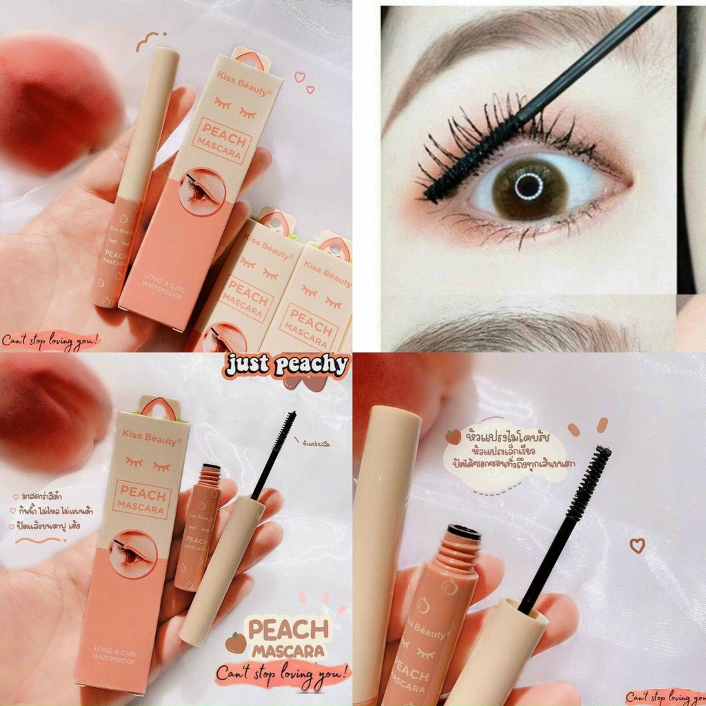 Mascara Kiss Beauty Peach | WebRaoVat - webraovat.net.vn