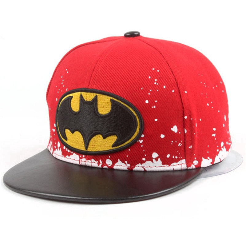 Mũ lưỡi trai thêu logo Batman cho bé trai và bé gái