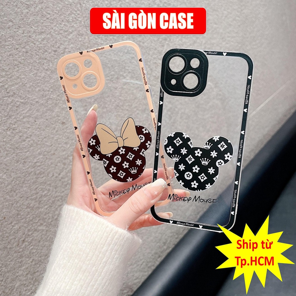 Ốp lưng điện thoại Iphone  MICKEY loại đẹp ip7,8,plus/X,XS/XSMAX/11/11/12/13,pro,max
