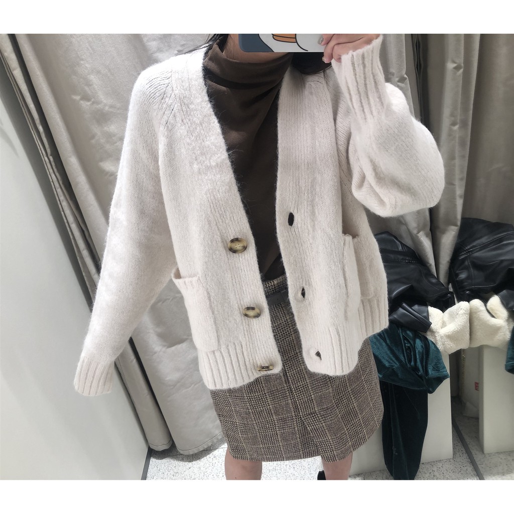 ÁO CARDIGAN LEN ZARA NỮ AUTH TUỒN