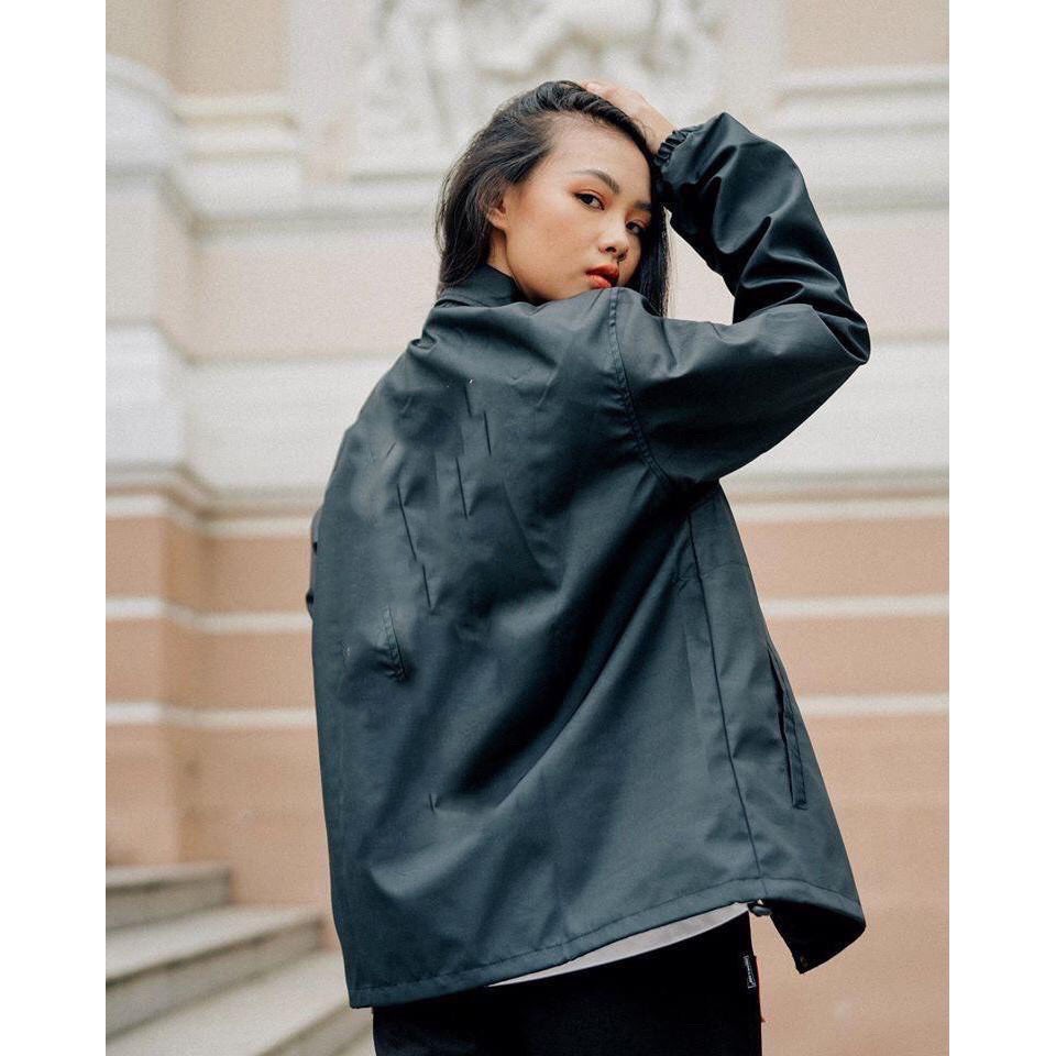 ÁO KHOÁC KAKI JACKET TRƠN ĐEN NAM NỮ UNISEX NAM NỮ LOCAL BRAND,VNXK !!!! | BigBuy360 - bigbuy360.vn