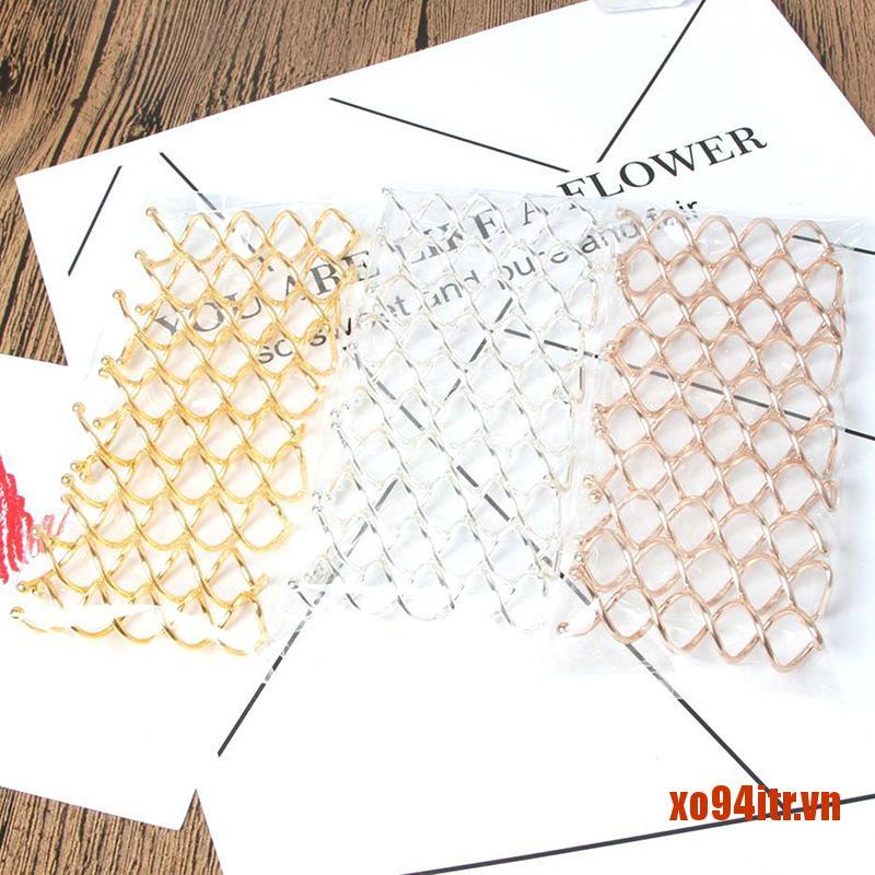 XOITR  10Pcs Gold Silver Color Rose Gold Spiral Spin Screw Clip Twist Barrette Hai