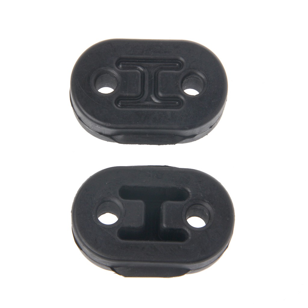 2 bệ cao su gắn ống pô xe hơi tiện lợi