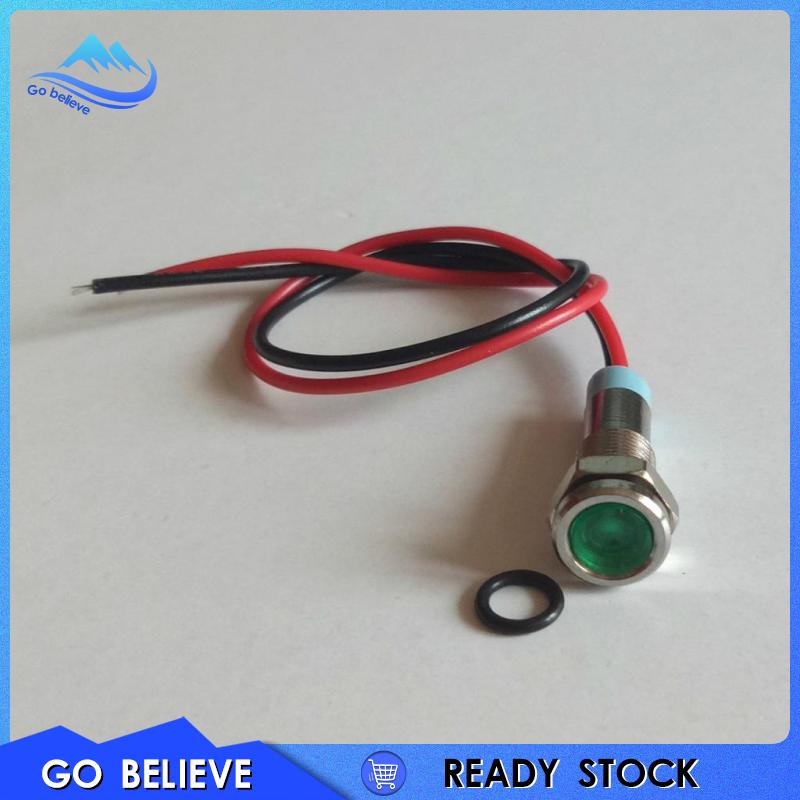 Bảng Đèn Led Cảnh Báo Bằng Kim Loại 220v 6mm Màu Đỏ Cho Xe Hơi | BigBuy360 - bigbuy360.vn
