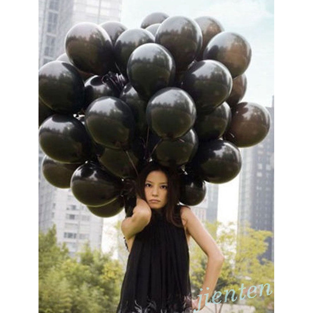 Set 20 / 50 / 100 bong bóng latex 10inch trang trí tiệc