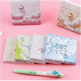 Giấy Note Giấy Ghi Chú 3D Nhiều Màu