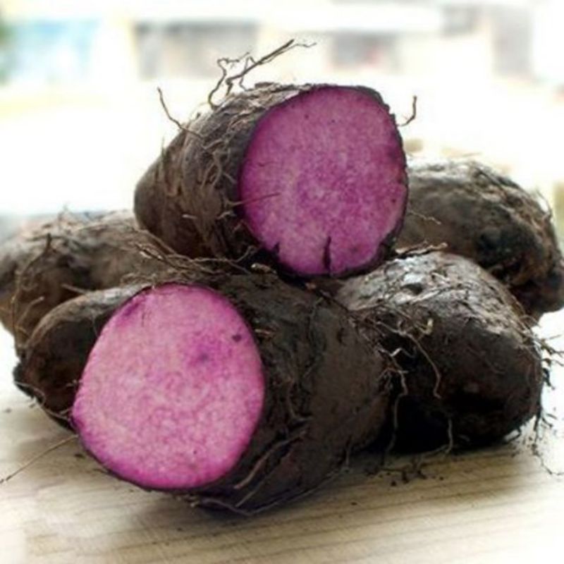 Khoai mỡ, khoai ngọt tím 1kg ngon, dẻo