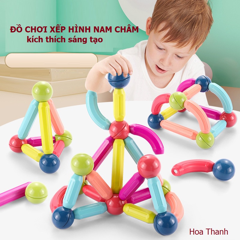 ĐỒ CHƠI NAM CHÂM MAGNETICS STICKS (hàng loại 1)