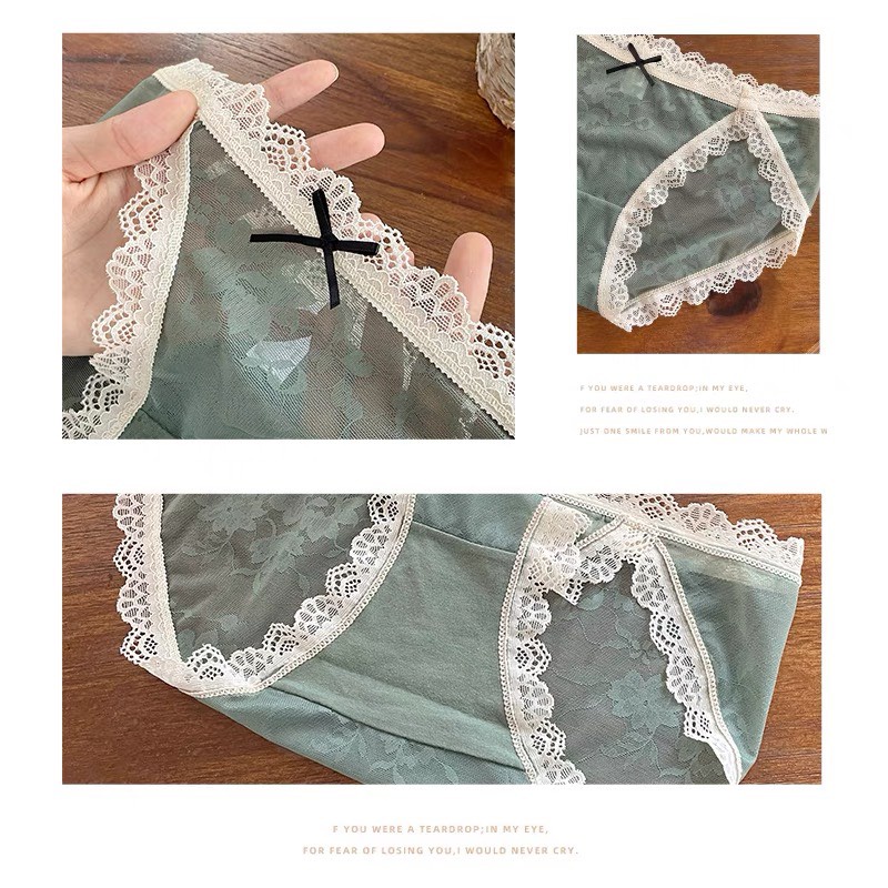 Sét 5 Quần lót ren lưới cao cấp xuyên thấu gợi cảm QL19