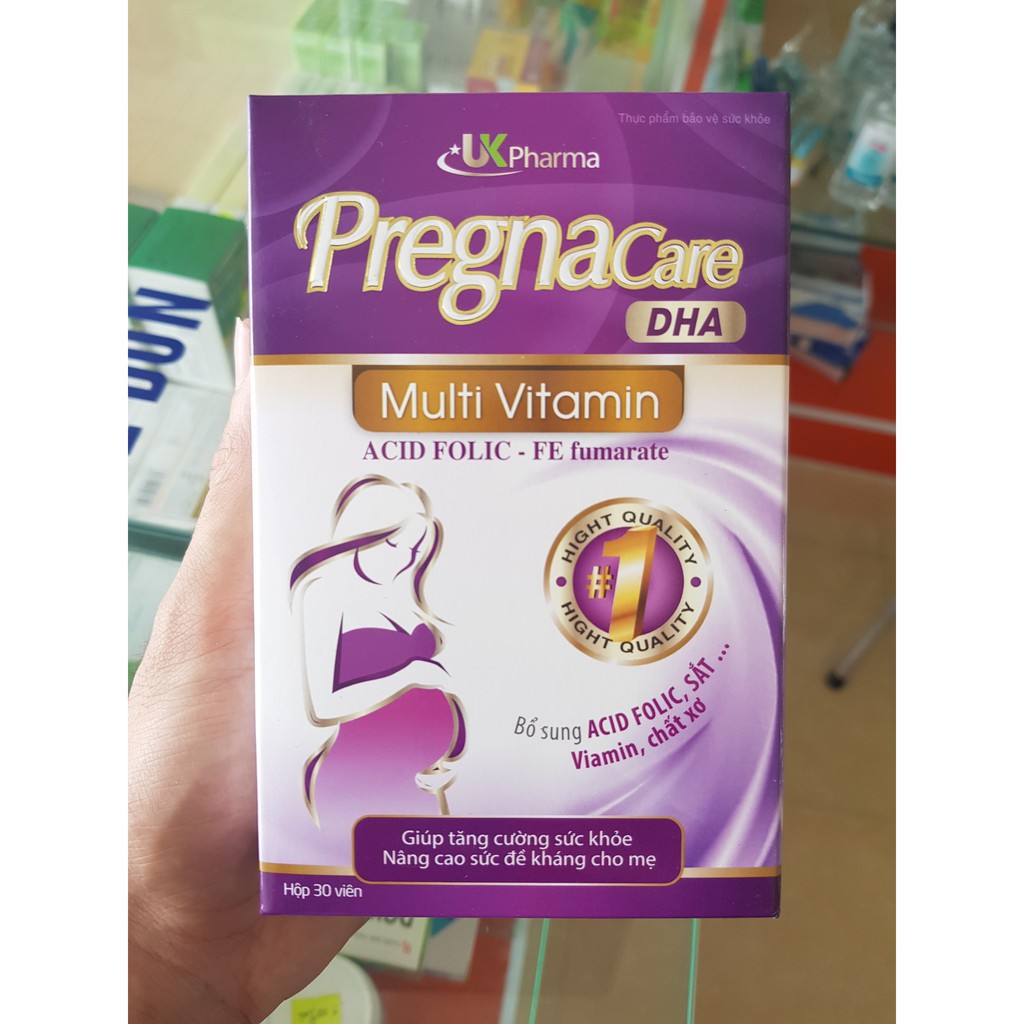 PregnaCare DHA - Vitamin tổng hợp cho Bà Bầu, Chuẩn bị mang thai và cho con bú