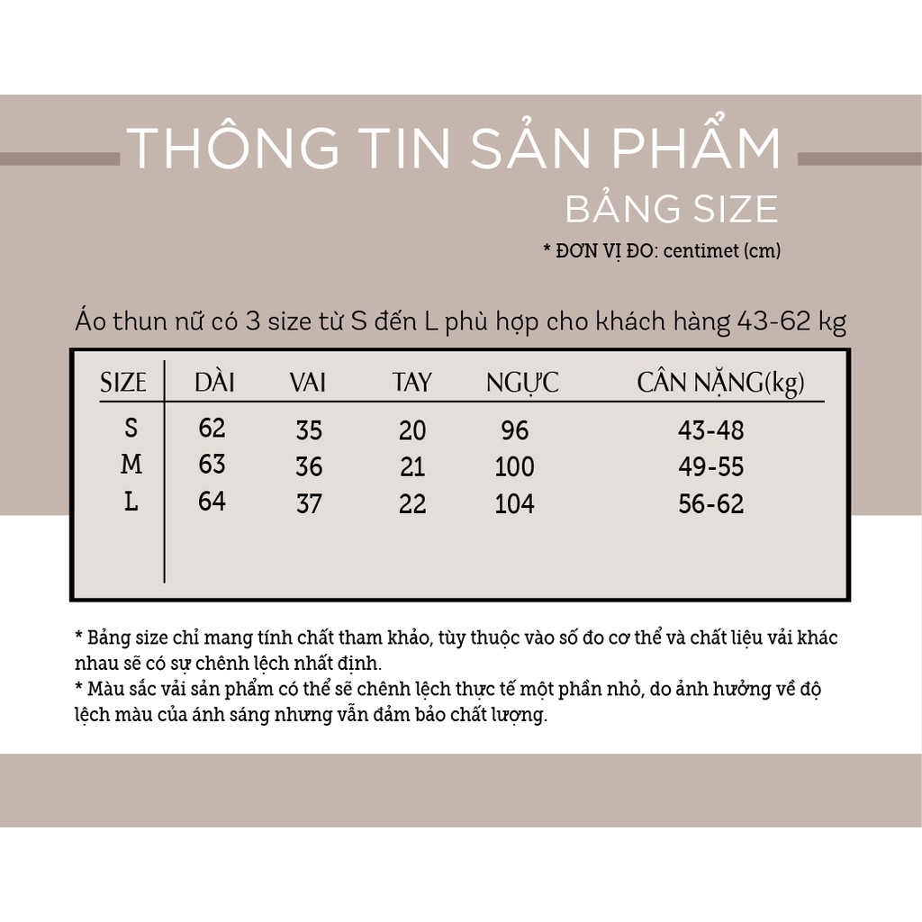 Áo phông nữ Choobe cộc tay Hoa Hồng thun cổ tròn form suông rộng vải cotton co giãn màu TRẮNG A13