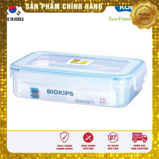 Hộp nhựa đựng thực phẩm cao cấp Hàn Quốc KOMAX BIOKIPS 1,1L - 71511 (Có khay)