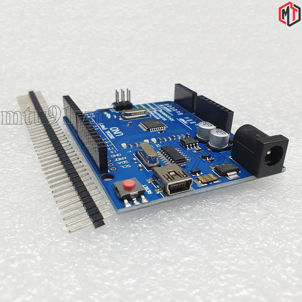 Arduino Uno R3 ATmega328P CH340 cổng Mini USB (SMD - Chip Dán) - Có Cáp 95