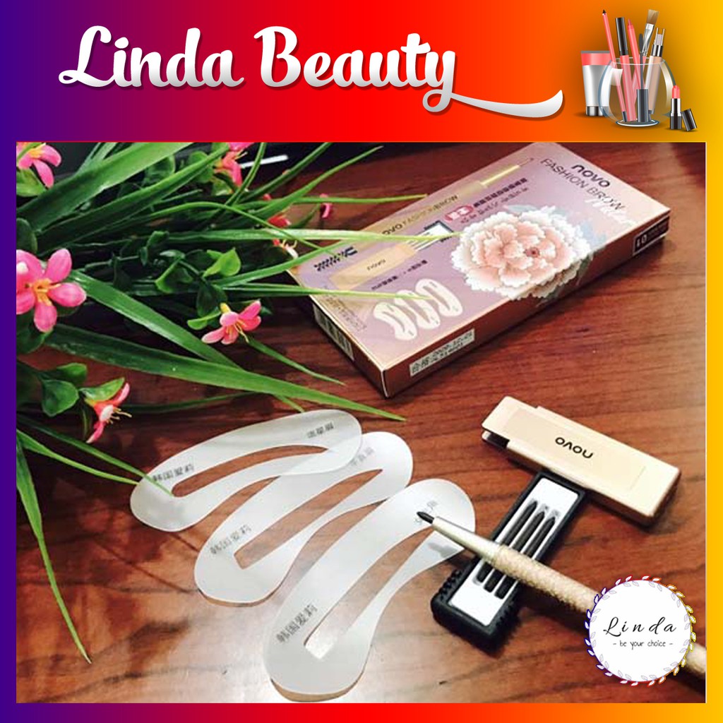 Bộ mày định hình Nova fashion brow chống nước tiện dụng | BigBuy360 - bigbuy360.vn