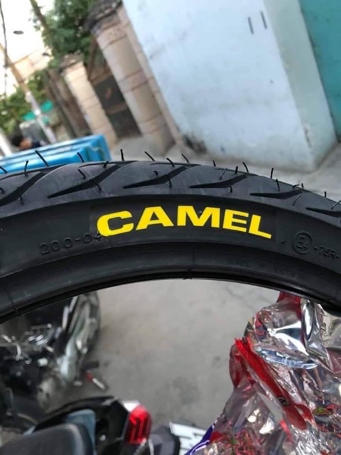 Cặp vỏ lốp xe máy CAMEL dunlop thái 60/90 & 70/90 & 80/90 & 90/80/17inch Ko dùng ruột_Dochoixemaynhapkhau