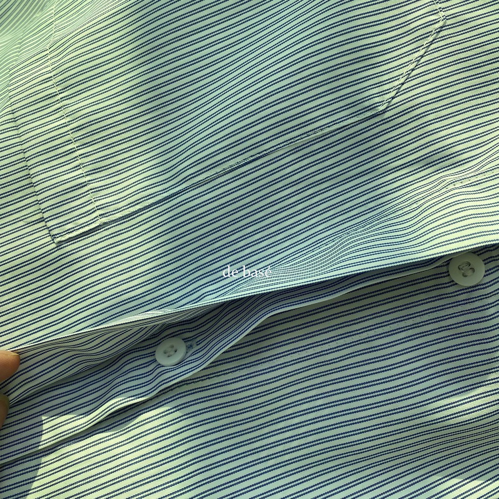 Áo sơ mi kẻ - Striped Shirt - De Basé | BigBuy360 - bigbuy360.vn