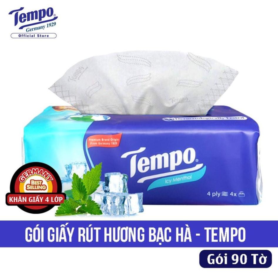 Thùng Khăn Giấy Rút Tempo 4 Lớp- Thùng 64 Gói