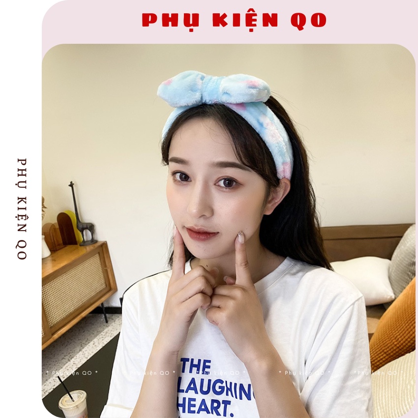 Băng đô rửa mặt nhiều màu BD14