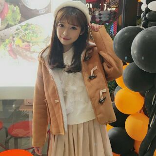 Áo khoác dạ khuy ulzzang form rộng